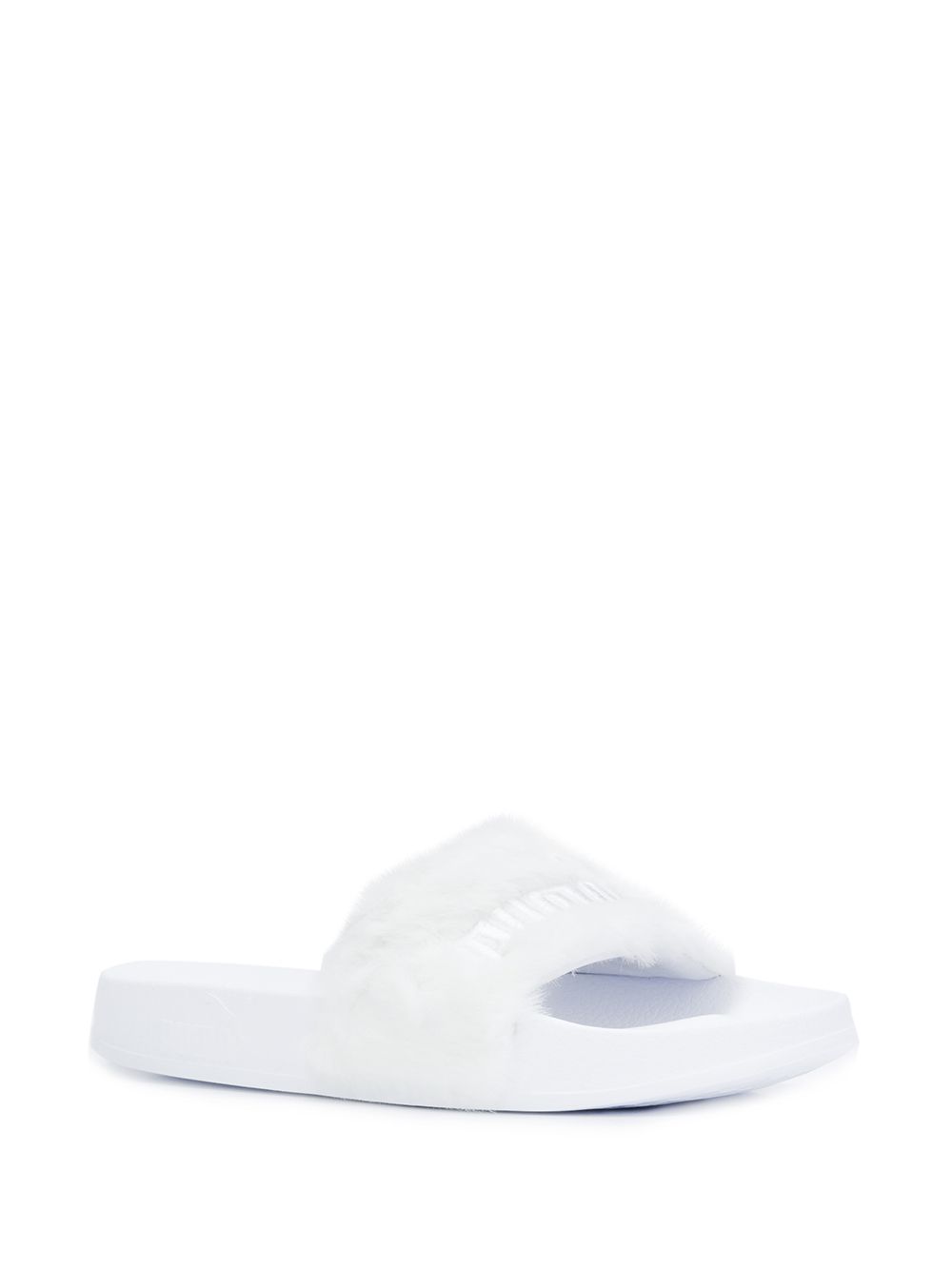 fenty white slides