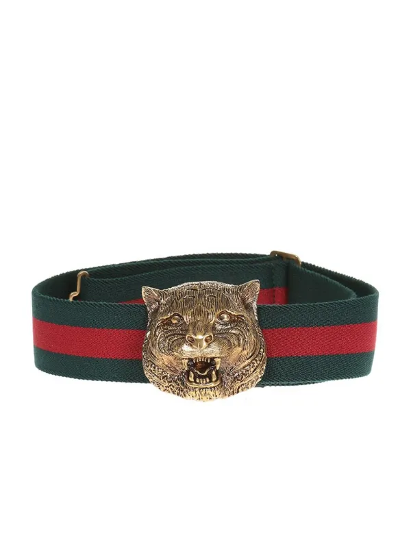 gucci feline belt