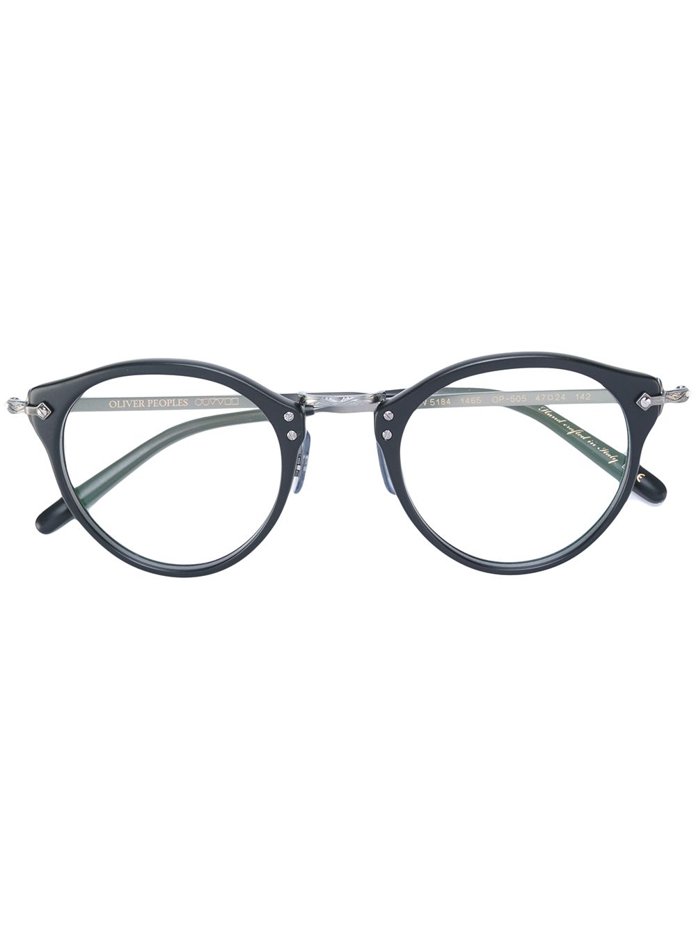 фото Oliver peoples очки в круглой оправе