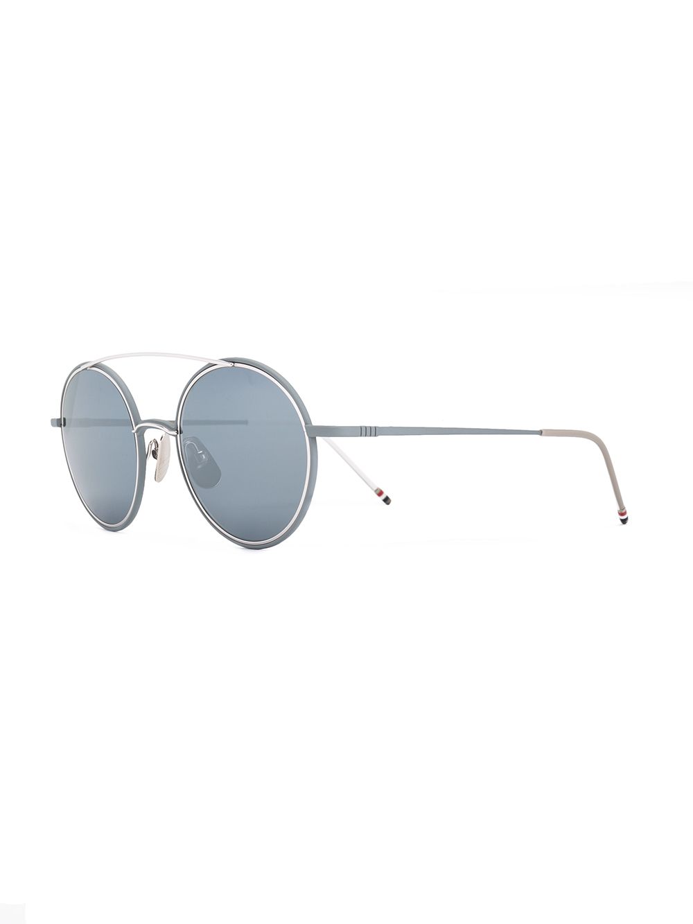 фото Thom browne eyewear солнцезащитные очки в круглой оправе