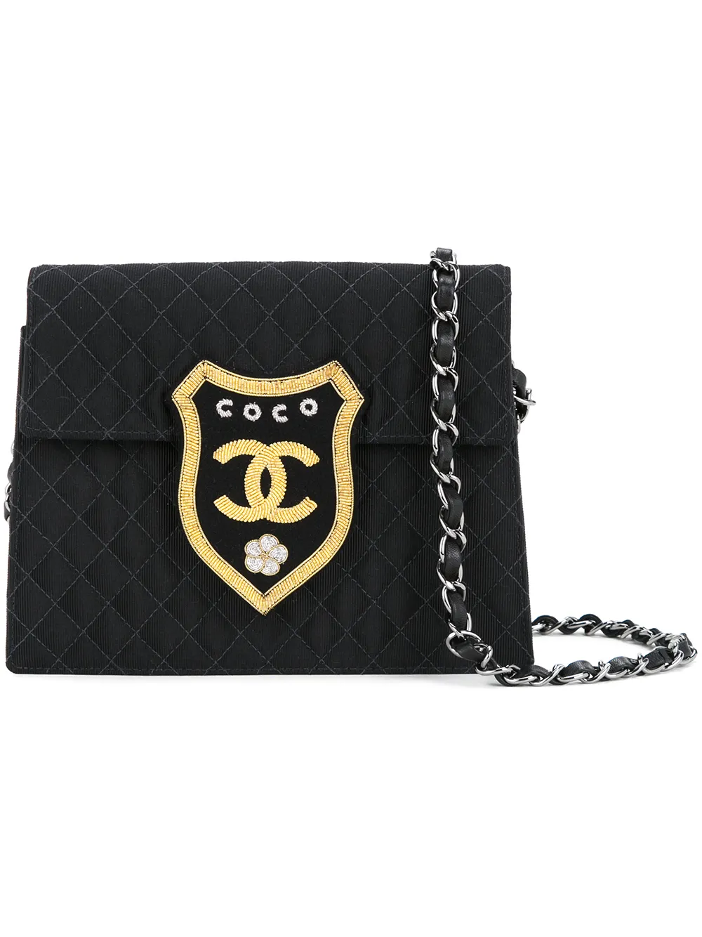 фото Chanel pre-owned сумка на плечо 'camellia'