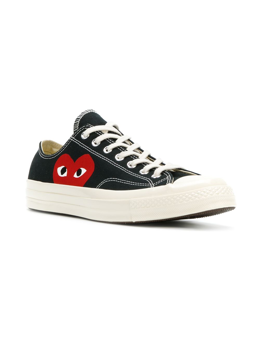 фото Comme des garçons play кеды play converse