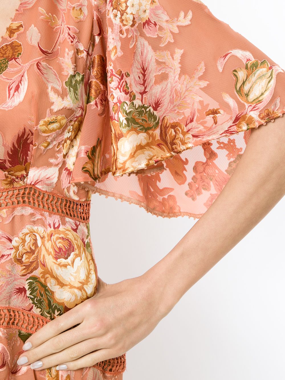 фото Martha medeiros floral midi dress