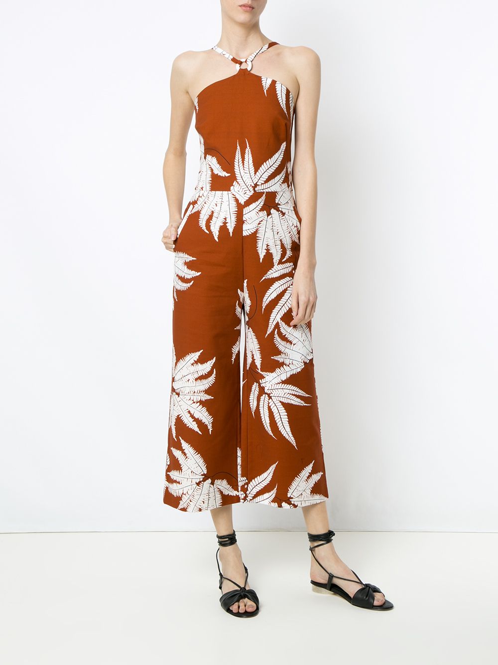 фото Andrea marques fern print jumpsuit