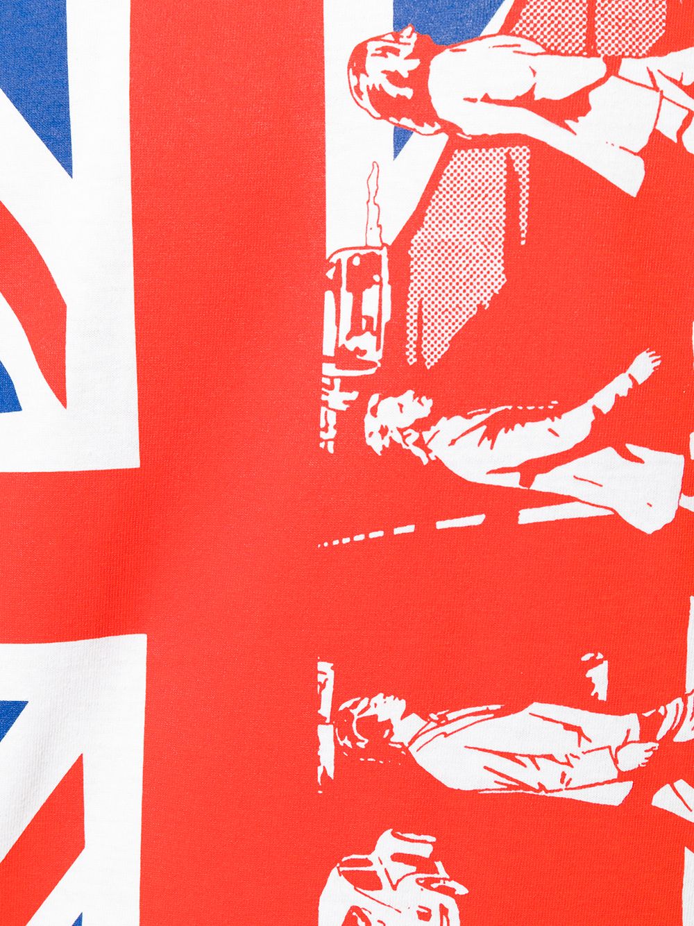 фото The beatles x comme des garçons футболка 'union jack'