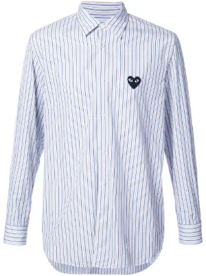cdg play dress shirt