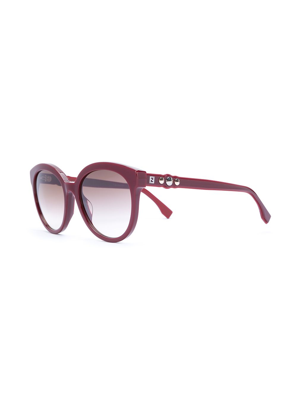 фото Fendi eyewear круглые солнцезащитные очки