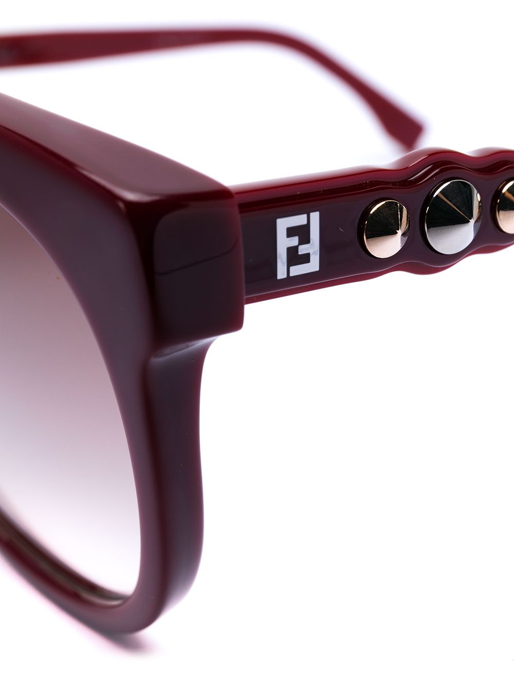 фото Fendi eyewear круглые солнцезащитные очки