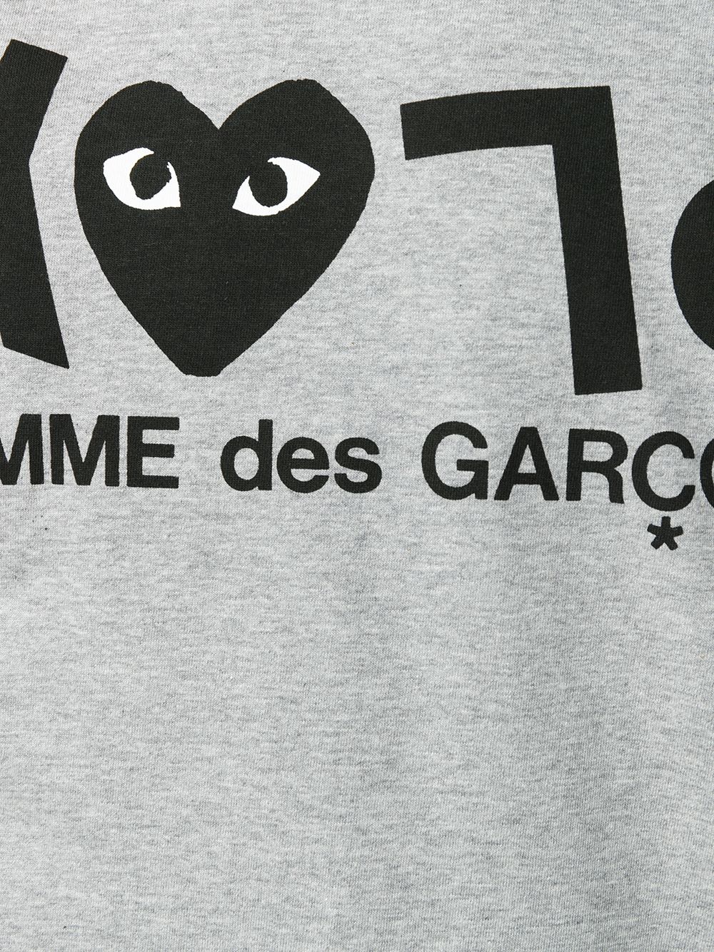 фото Comme des garçons play футболка 'play'