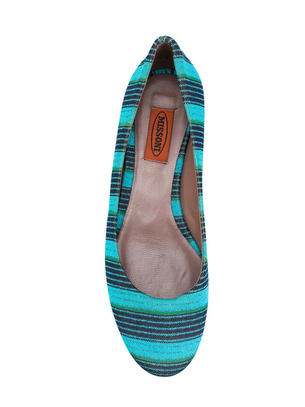 фото Missoni pre-owned балетки в полоску