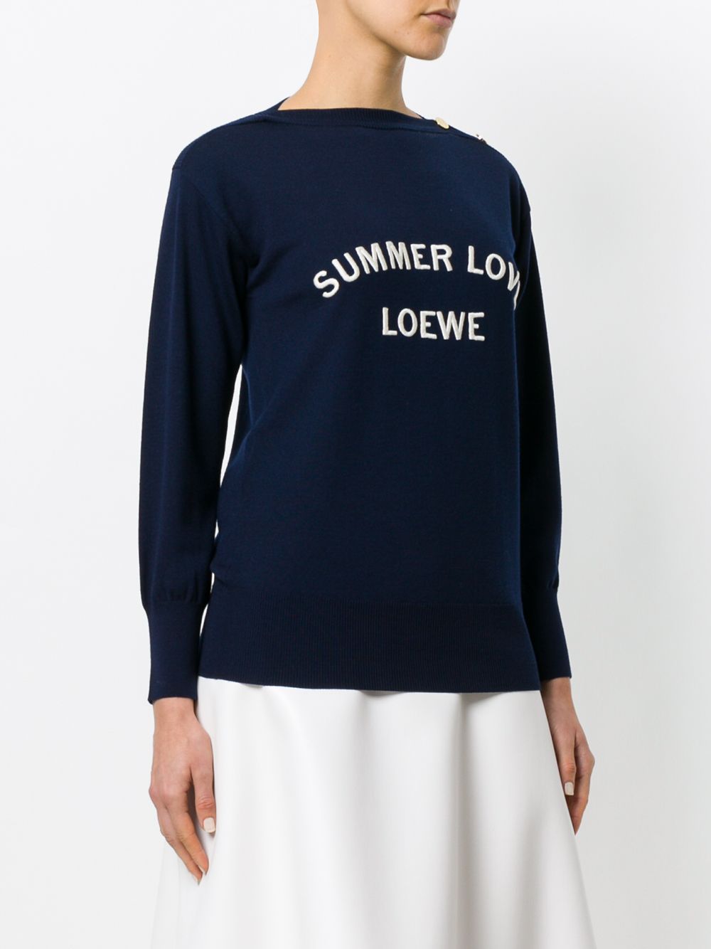 фото Loewe вязаный свитер 'summer love'