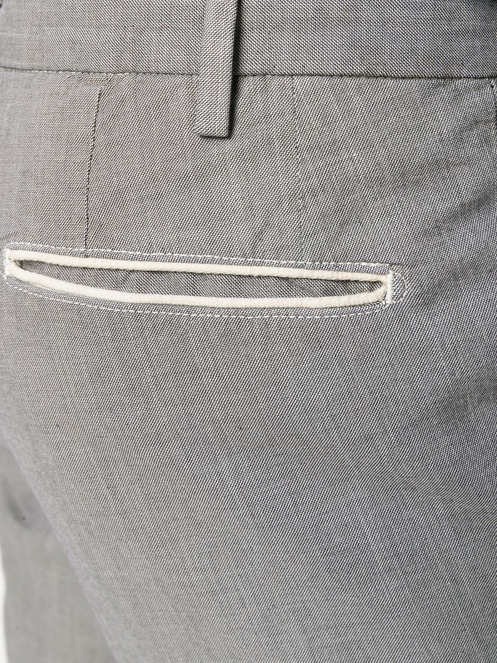 фото Dell'oglio зауженные брюки строгого кроя