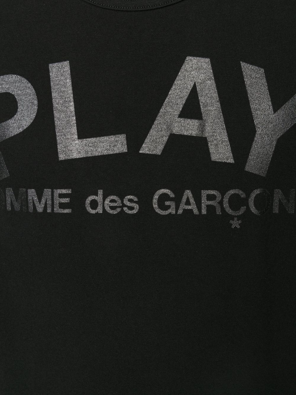 фото Comme des garçons play футболка с логотипом