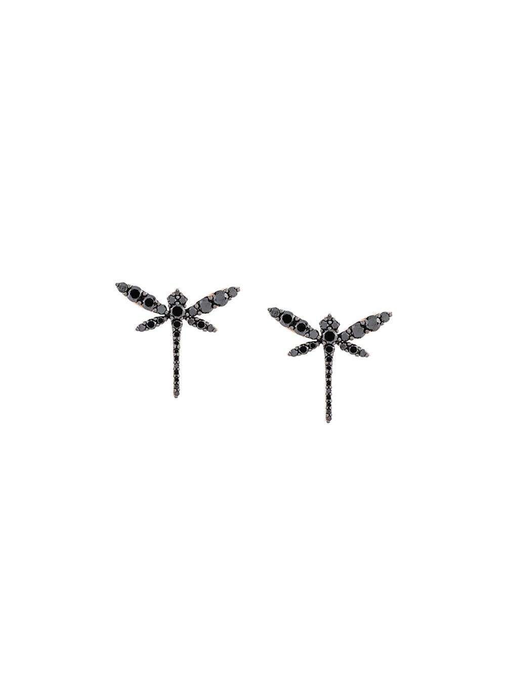 фото Anapsara мини-серьги со стрекозами