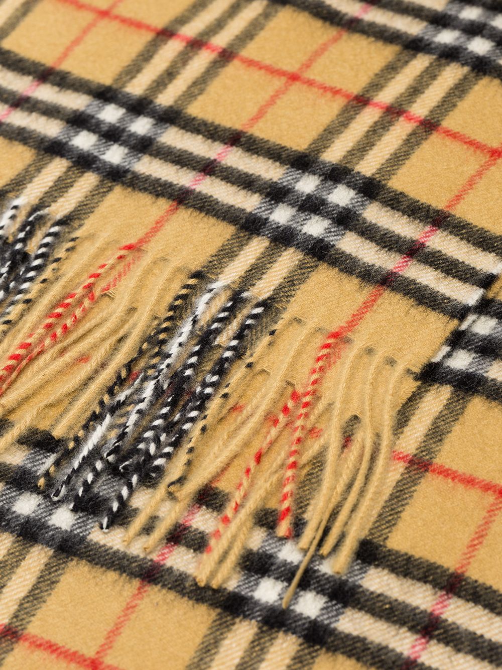 фото Burberry кашемировый шарф в клетку vintage check