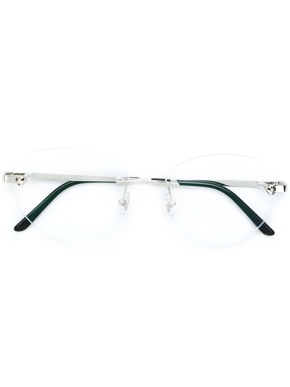 фото Cartier eyewear c décor round glasses