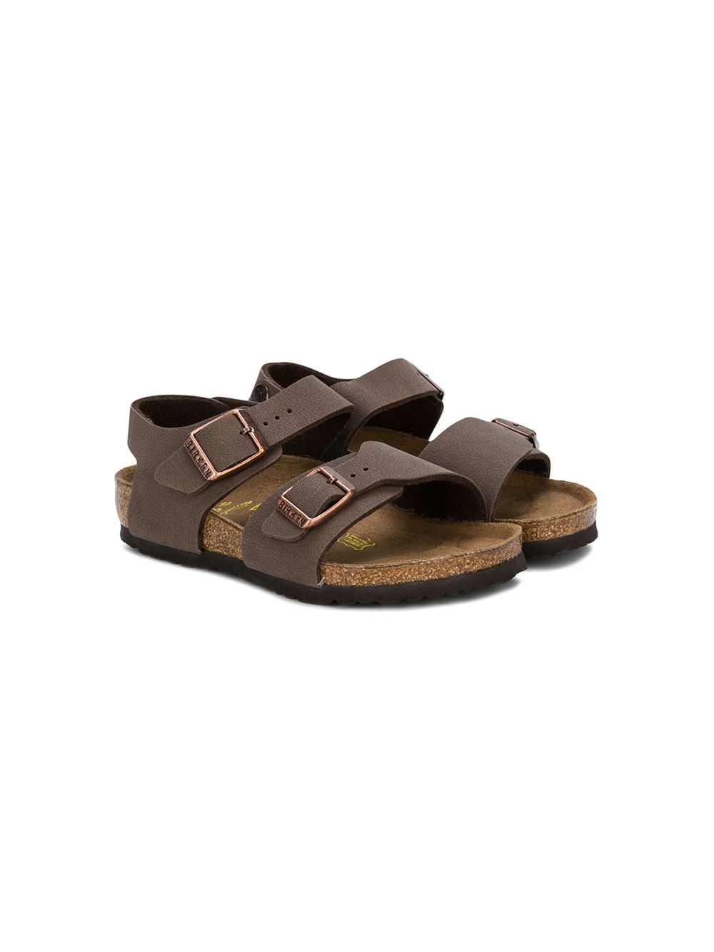 фото Birkenstock kids сандалии на плоской подошве с пряжками