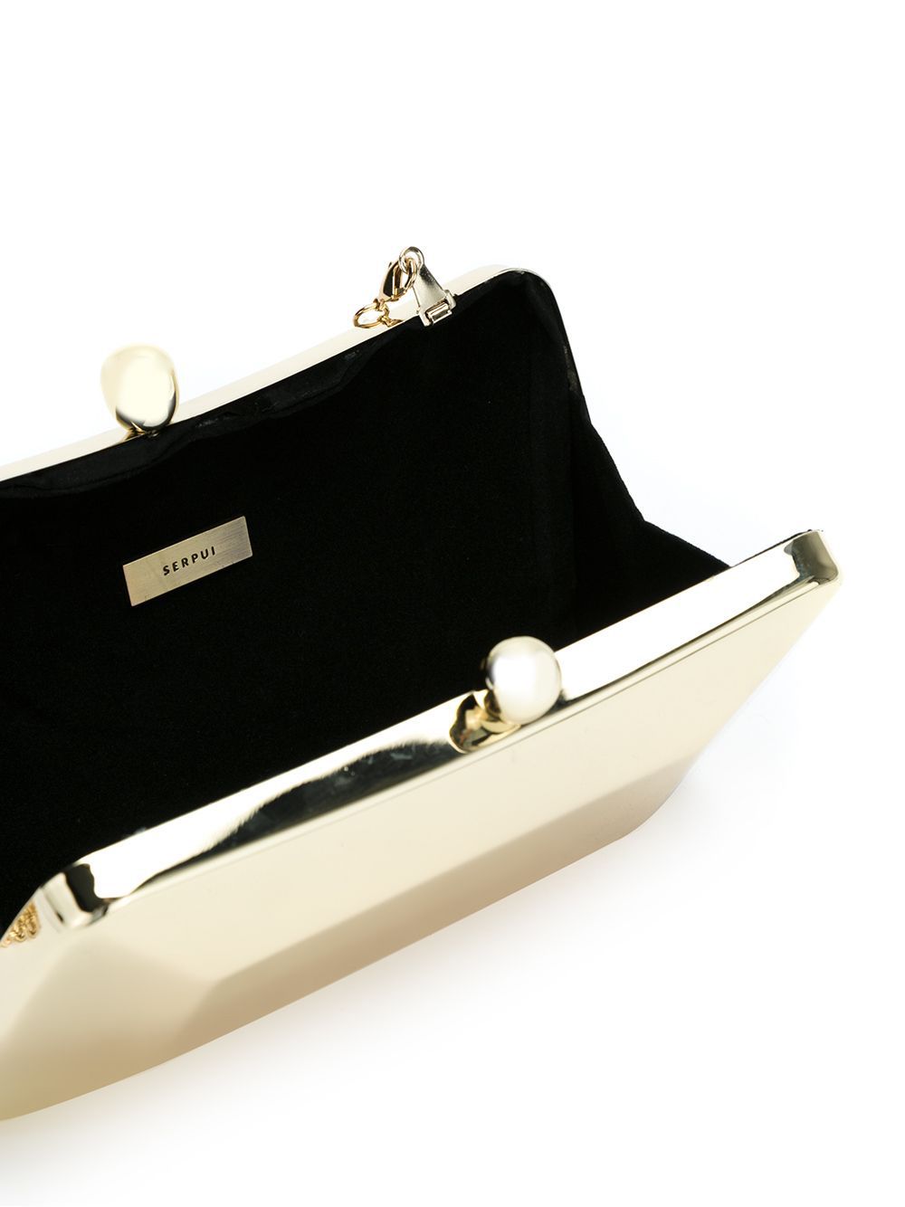 фото Serpui metallic clutch