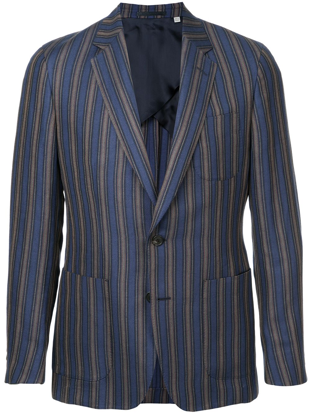 фото Gieves & hawkes stripe fitted blazer