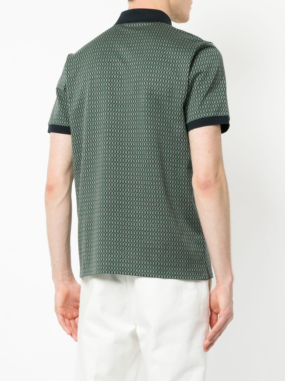 фото Gieves & hawkes patterned polo shirt