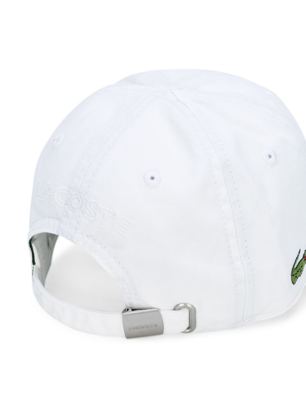 фото Lacoste kids six panel logo embroidered cap