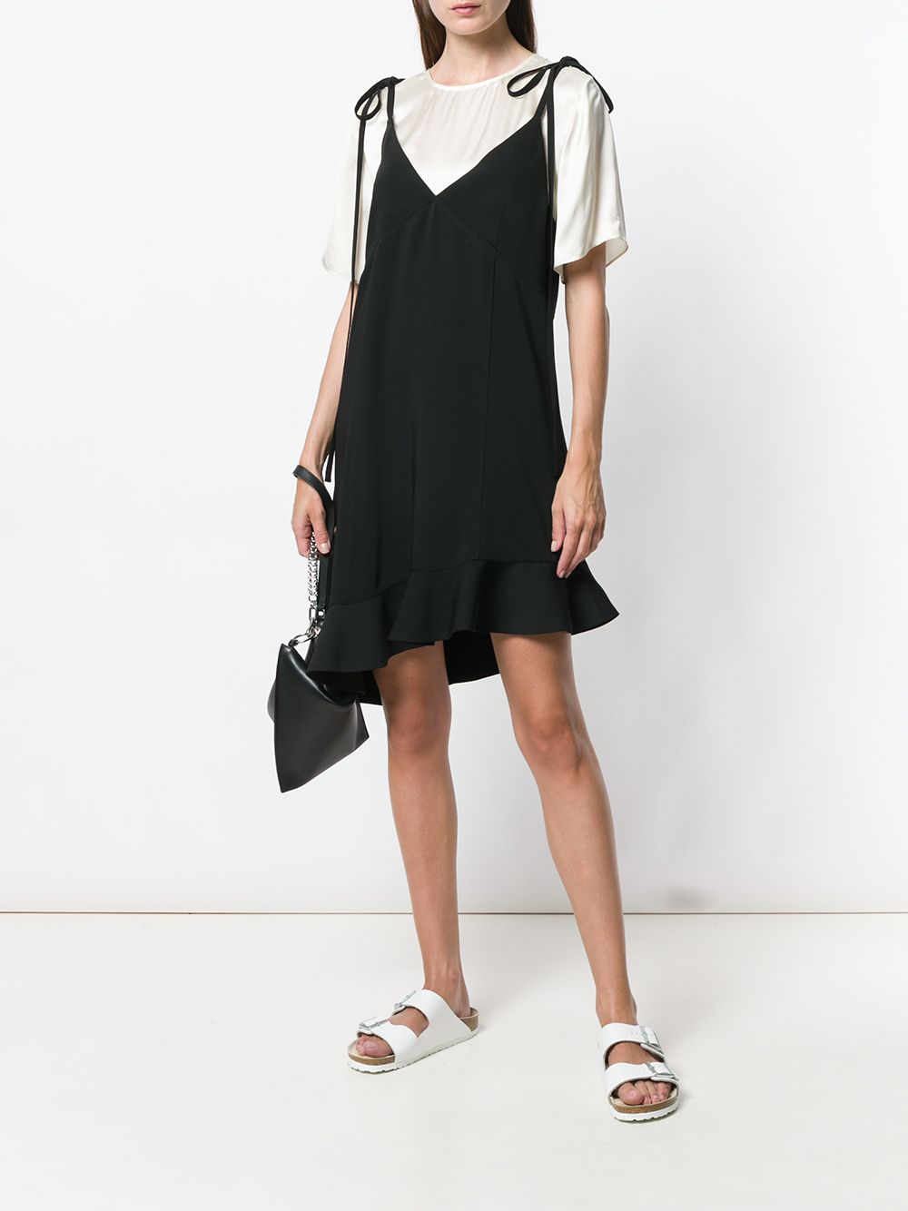 фото Kenzo ruffle hem shift dress