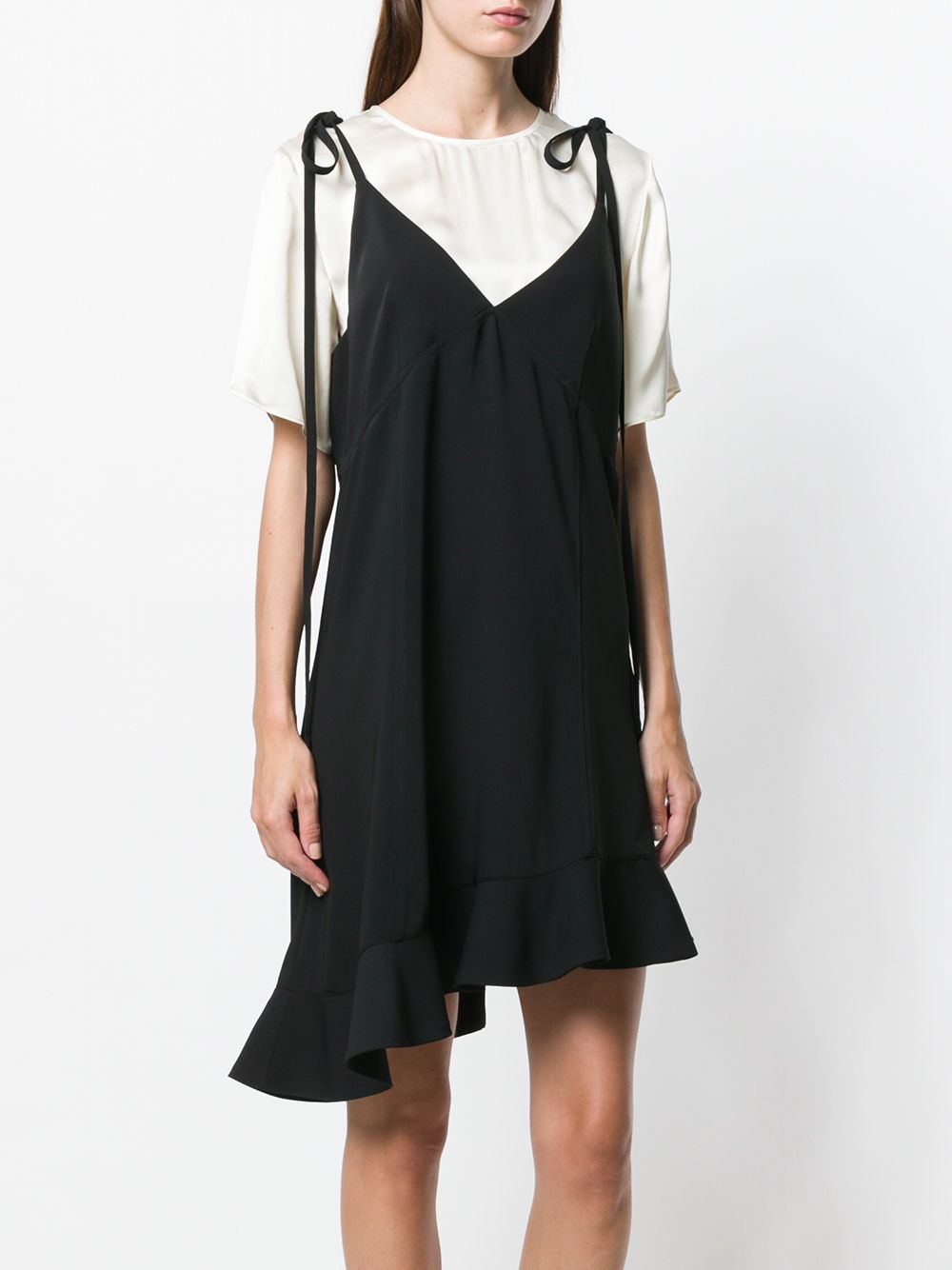 фото Kenzo ruffle hem shift dress