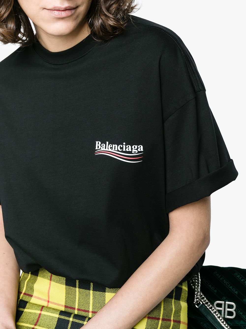 фото Balenciaga футболка с логотипом