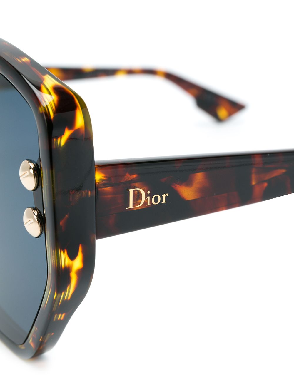 фото Dior eyewear большие солнцезащитные очки