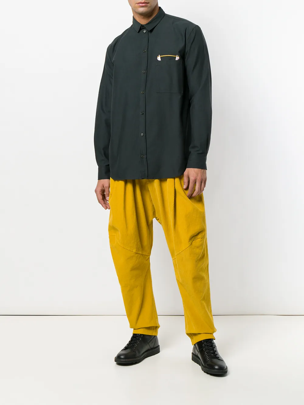 фото Henrik vibskov zipped pocket shirt