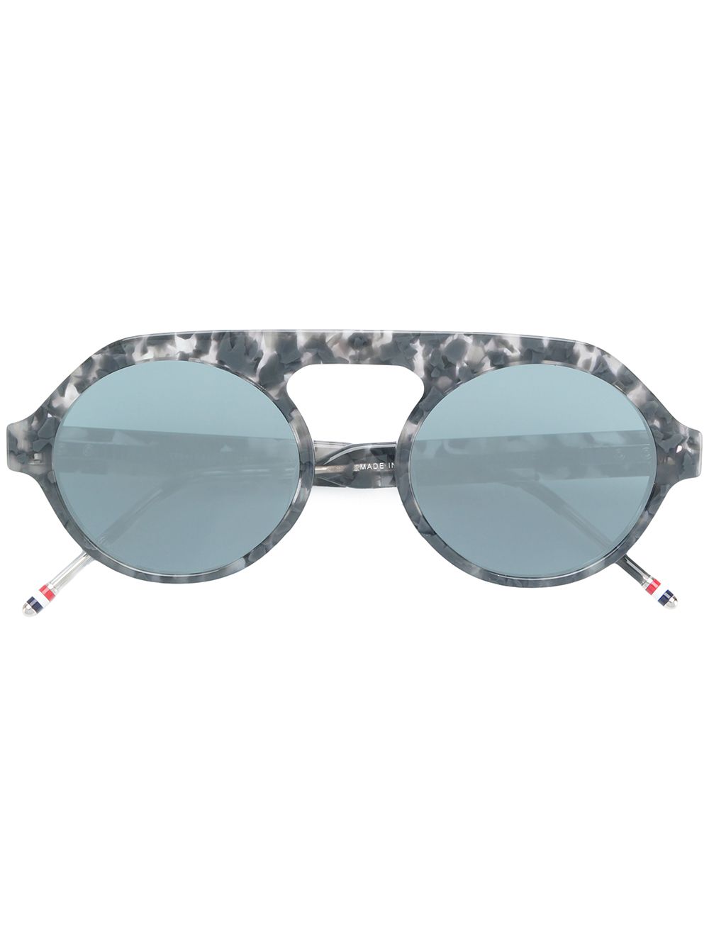 фото Thom browne eyewear солнцезащитные очки в круглой оправе