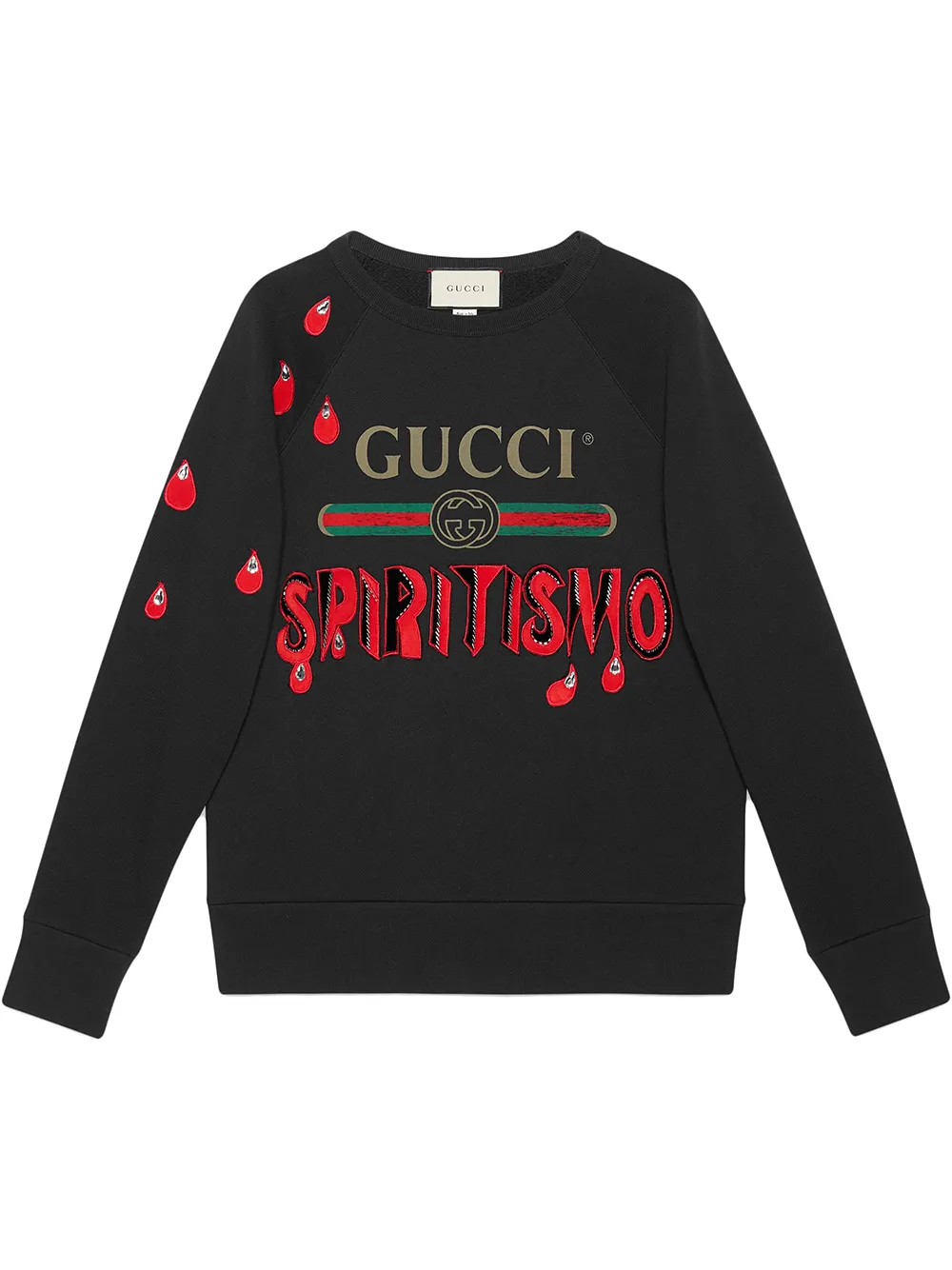 фото Gucci толстовка 'spiritismo' с логотипом