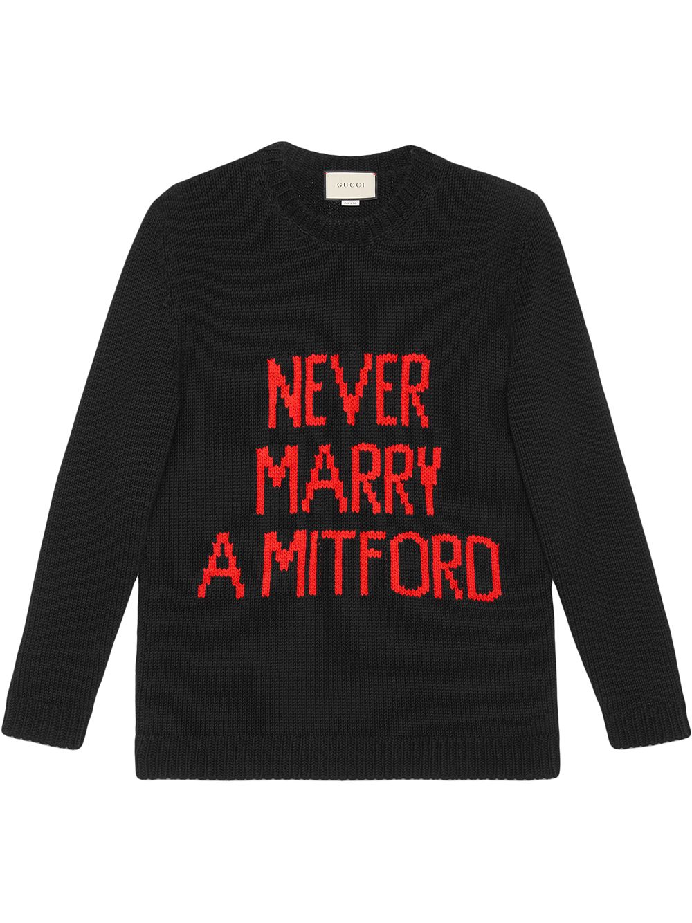 фото Gucci свитер 'never marry a mitford'
