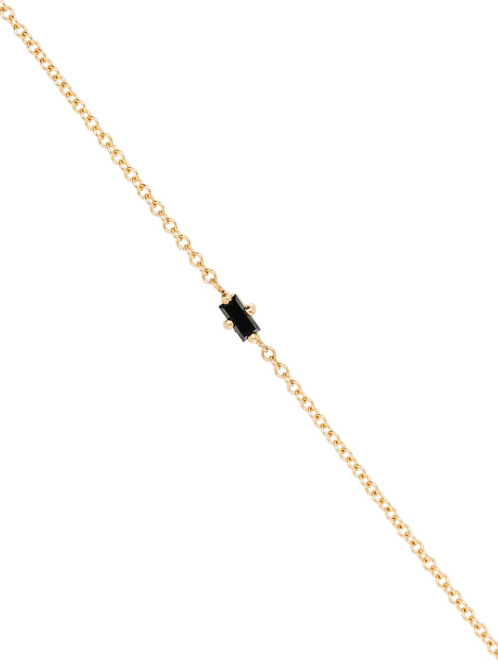 фото Lizzie mandler fine jewelry 18k yellow gold black diamond necklace