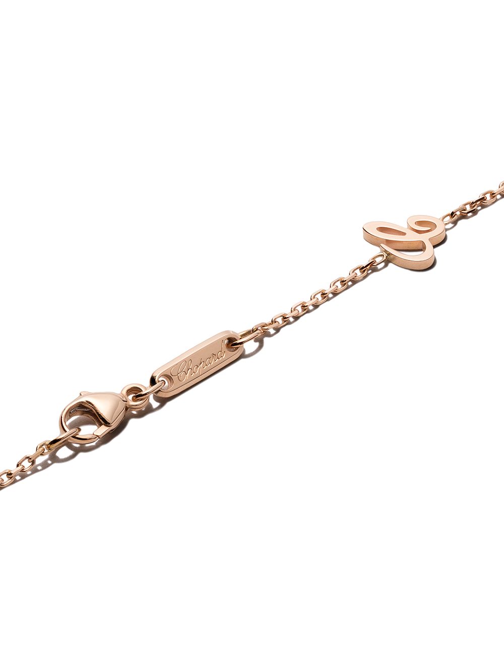 фото Chopard 18kt rose gold happy diamonds icons pendant necklace