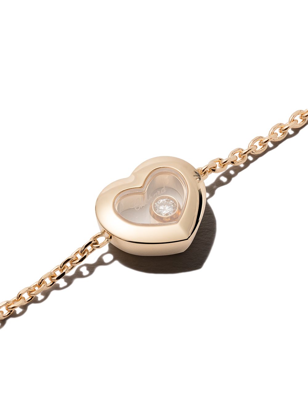 фото Chopard 18kt yellow gold happy diamonds icons bracelet