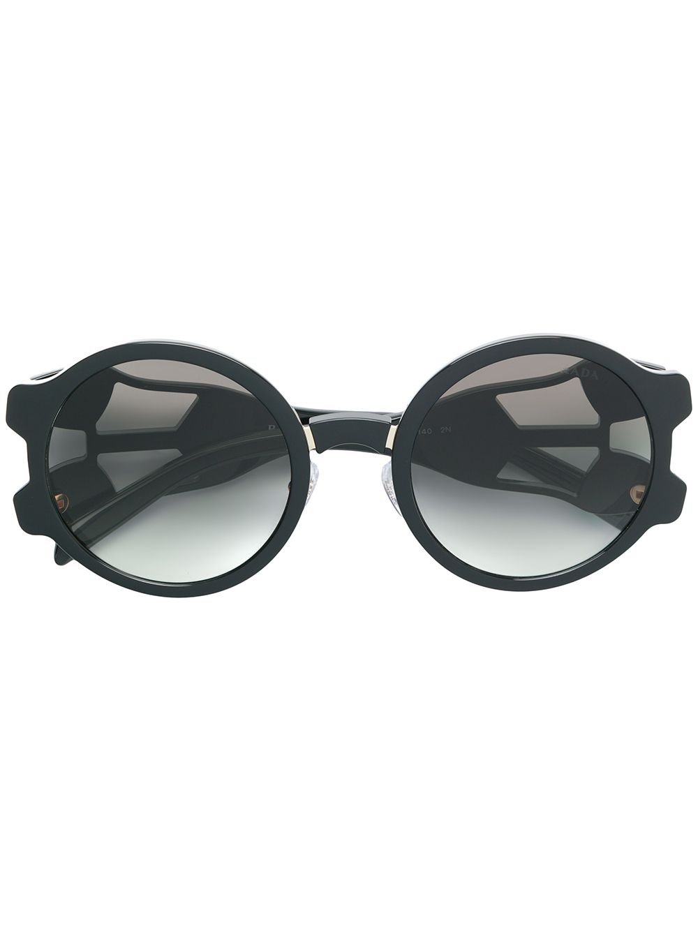 фото Prada eyewear round frame sunglasses