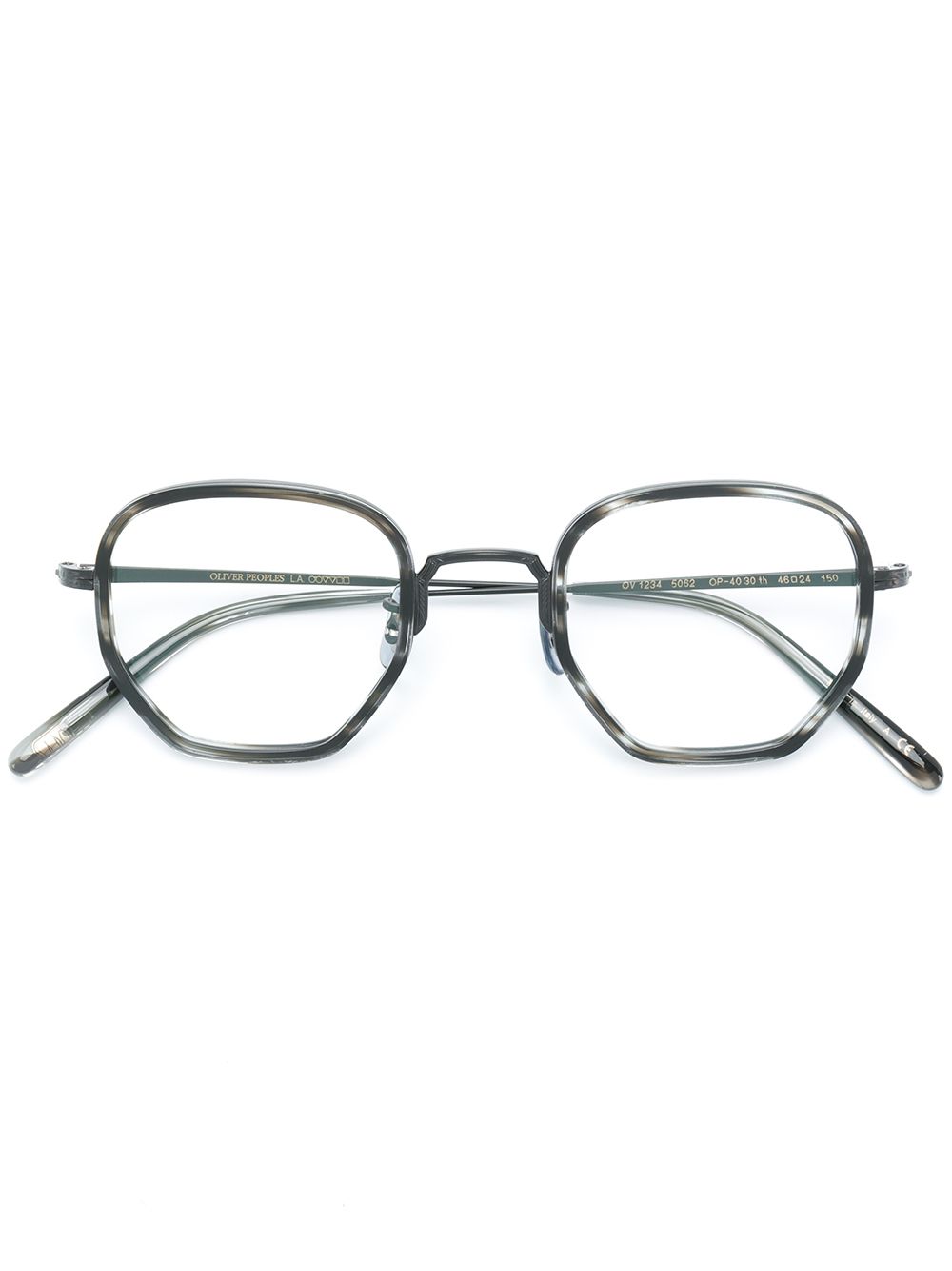 фото Oliver peoples очки в оправе округлой формы