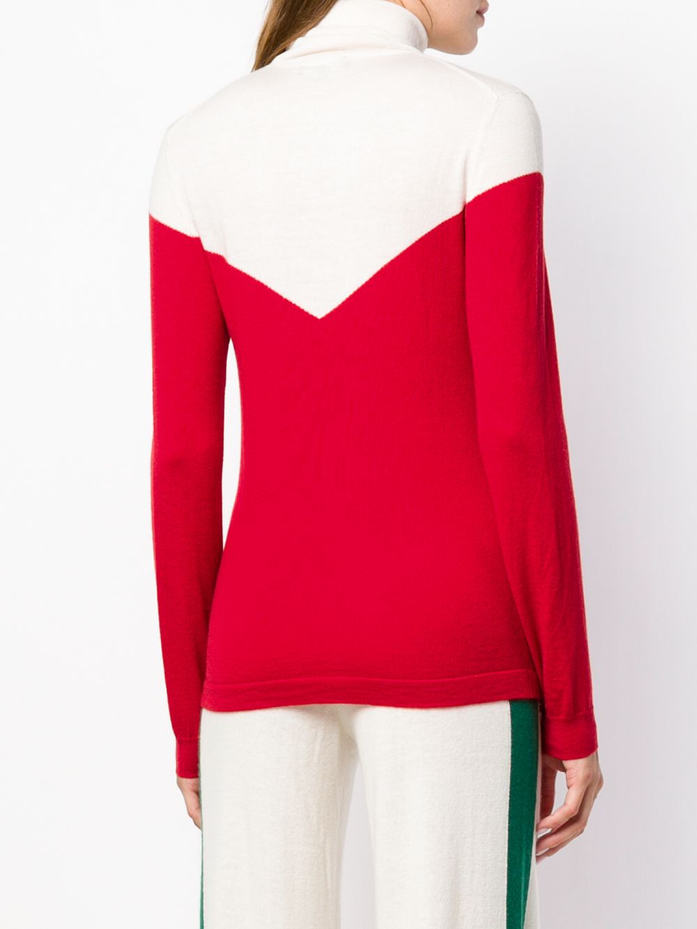 фото Cashmere in love two-tone roll neck jumper