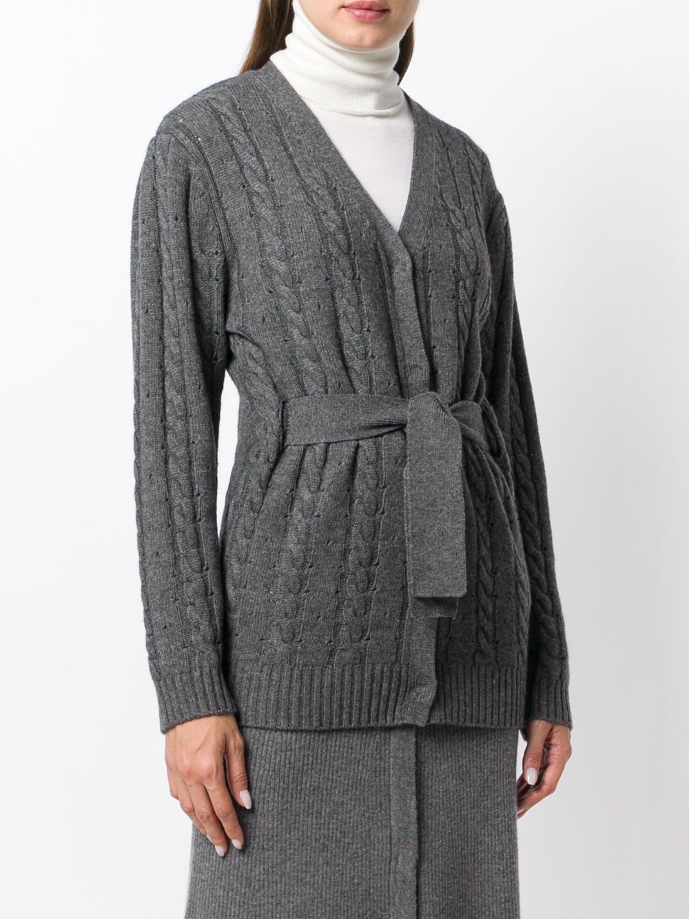 фото Cashmere in love cashmere blend cable knit cardigan