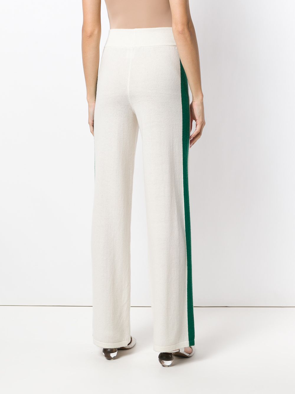 фото Cashmere in love cashmere blend side stripe track pants