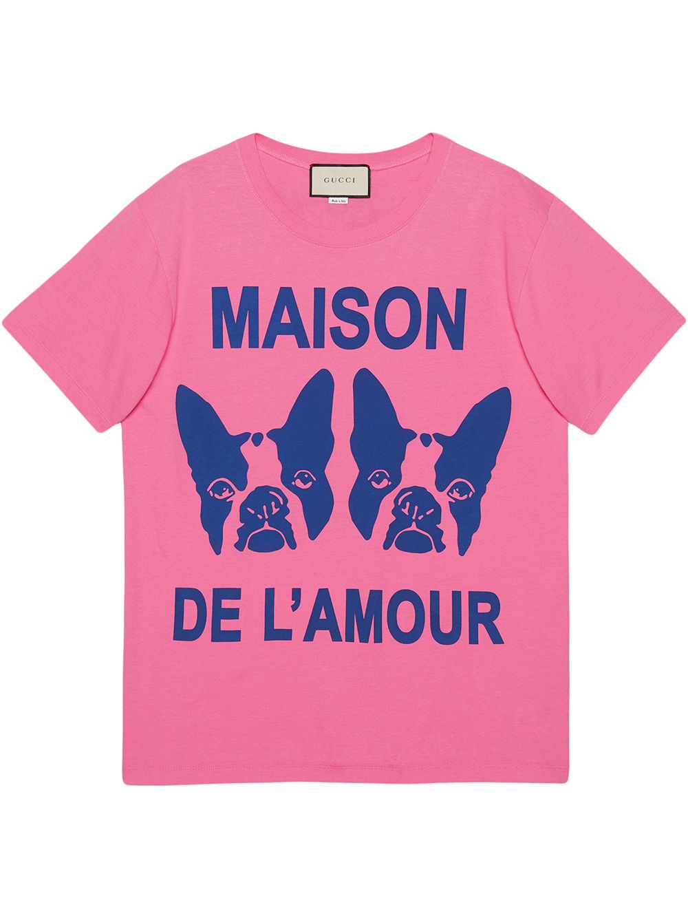 фото Gucci футболка 'maison de l'amour'