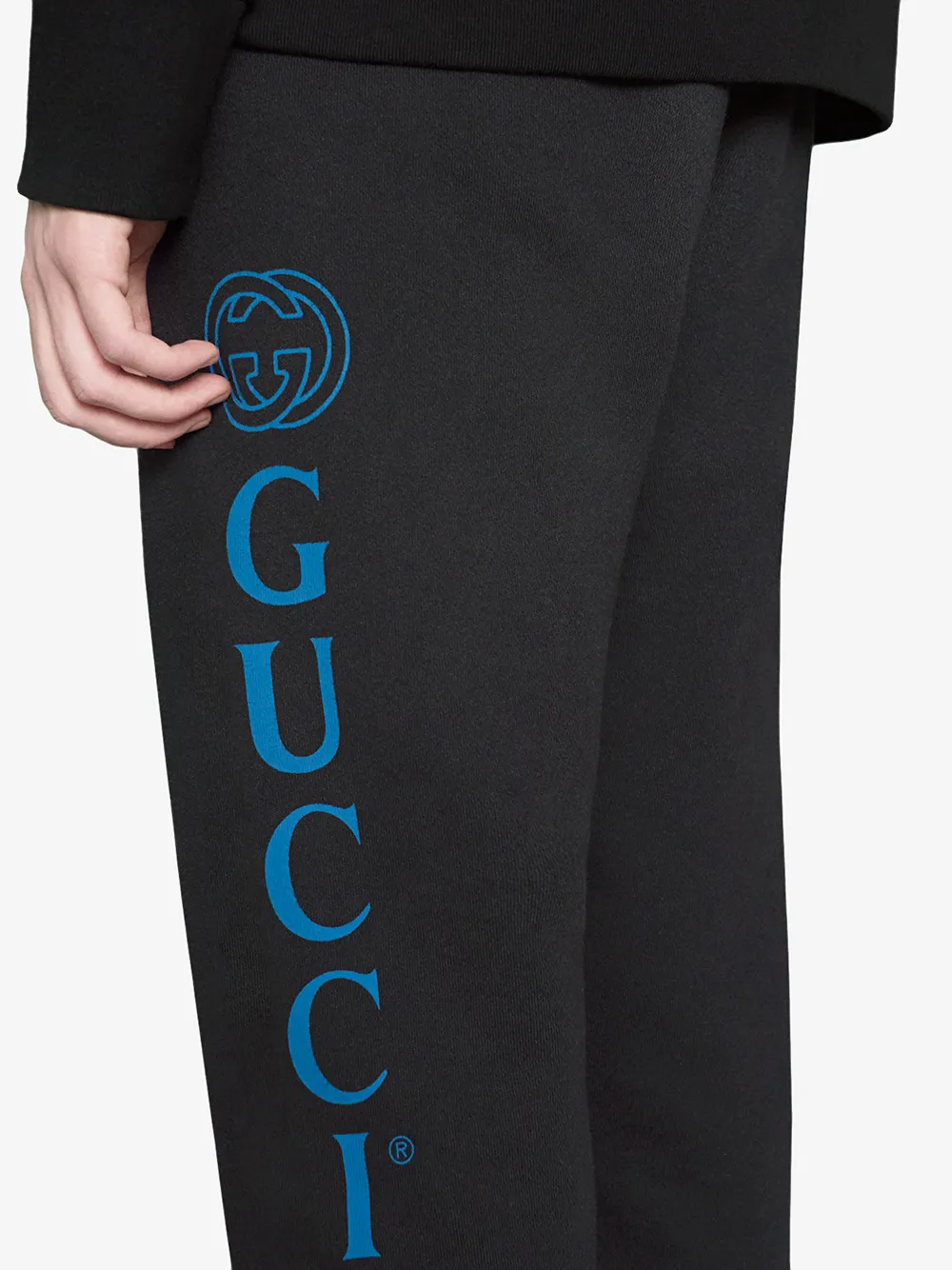 фото Gucci спортивные брюки с логотипом