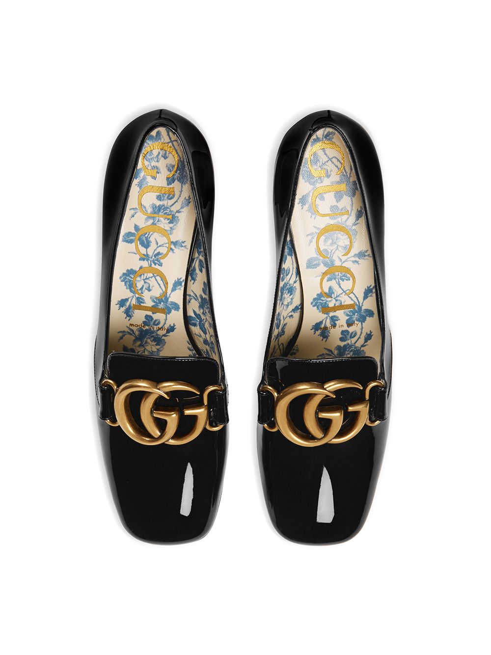 фото Gucci туфли-лодочки с логотипом