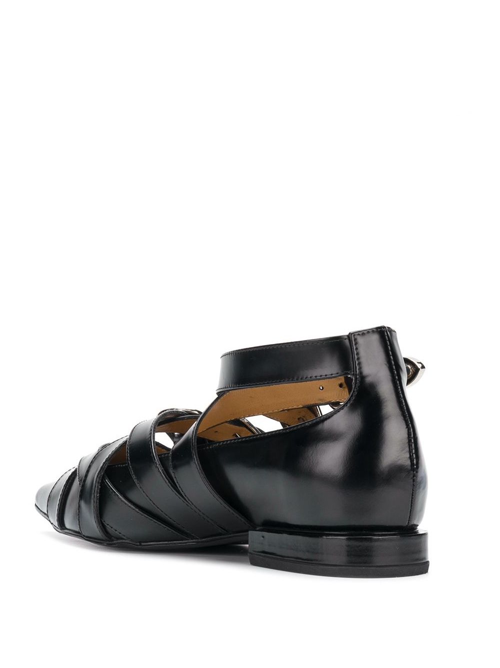 фото Toga pulla buckled pointed loafers