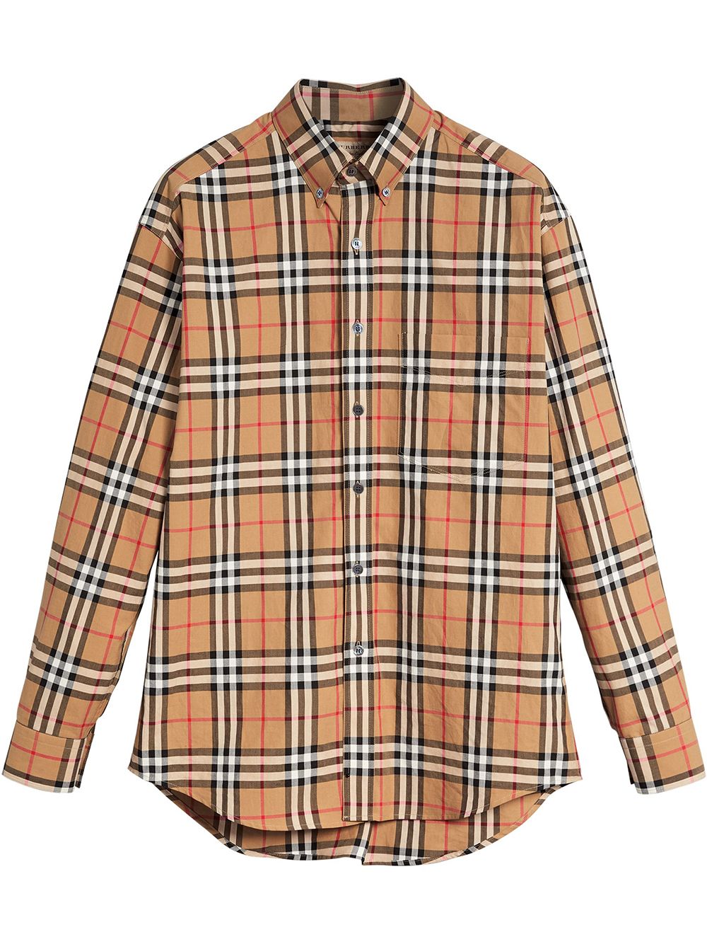 фото Burberry рубашка в клетку vintage check