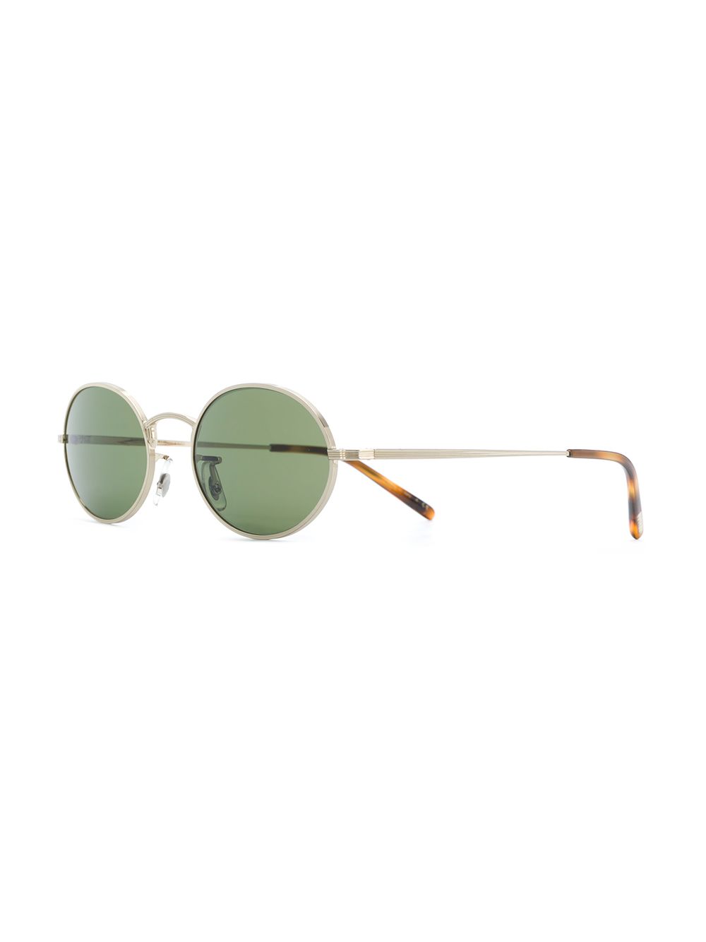 фото Oliver peoples солнцезащитные очки в круглой оправе