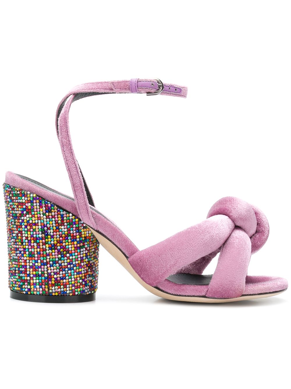 фото Marco de vincenzo glitter heel sandals