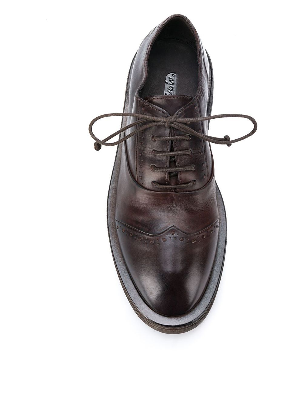 фото Marsèll classic embroidered brogues