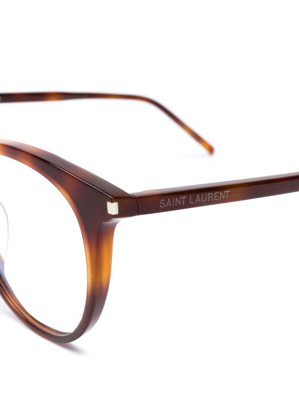 фото Saint laurent eyewear очки в круглой оправе